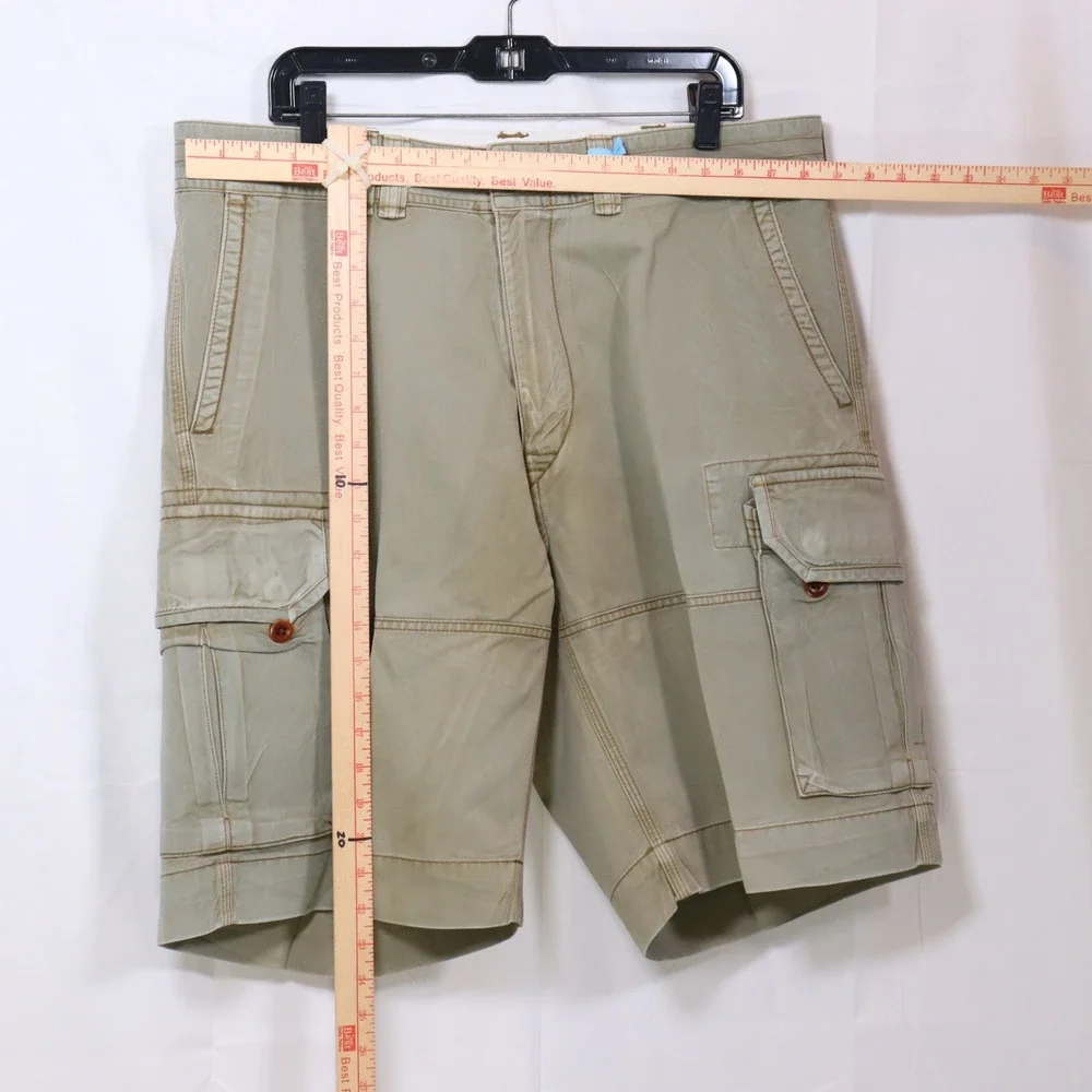 Polo Ralph Lauren Cargo Shorts 38 Khaki Mens Classic Fit Cotton Utility